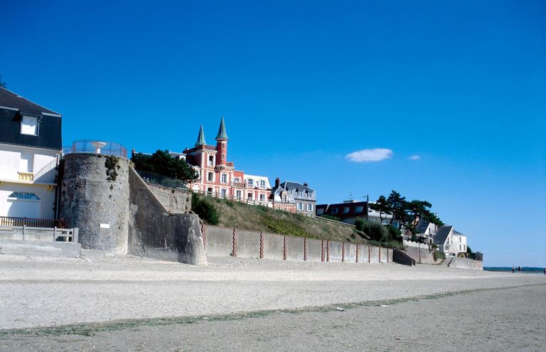 Ancienne place forte  et ville du Crotoy, actuellement quartier du Bourg