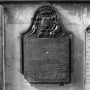 Dalle funéraire d'Adam Jean Lebeuf