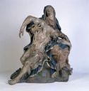 Groupe sculpté : Vierge de Pitié