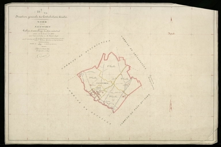 Le territoire communal de Salesches