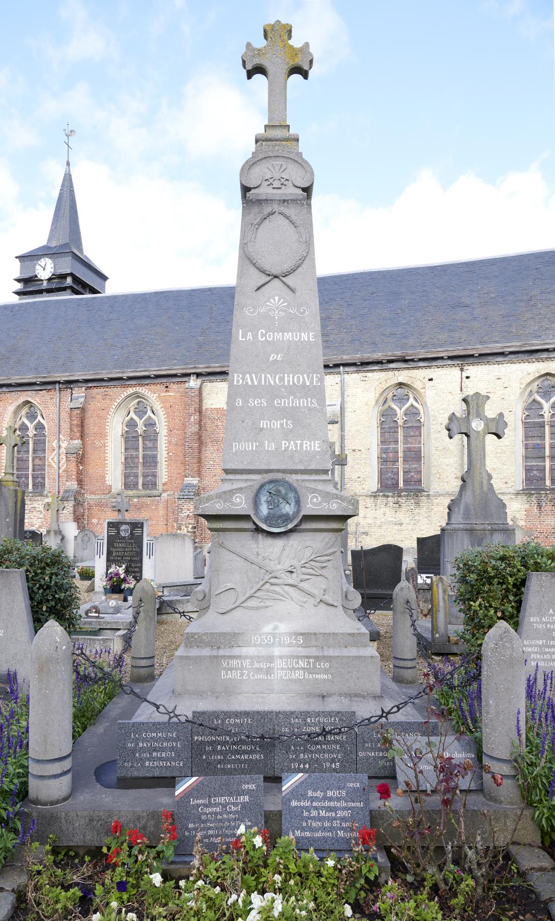 Monument aux morts de Bavinchove