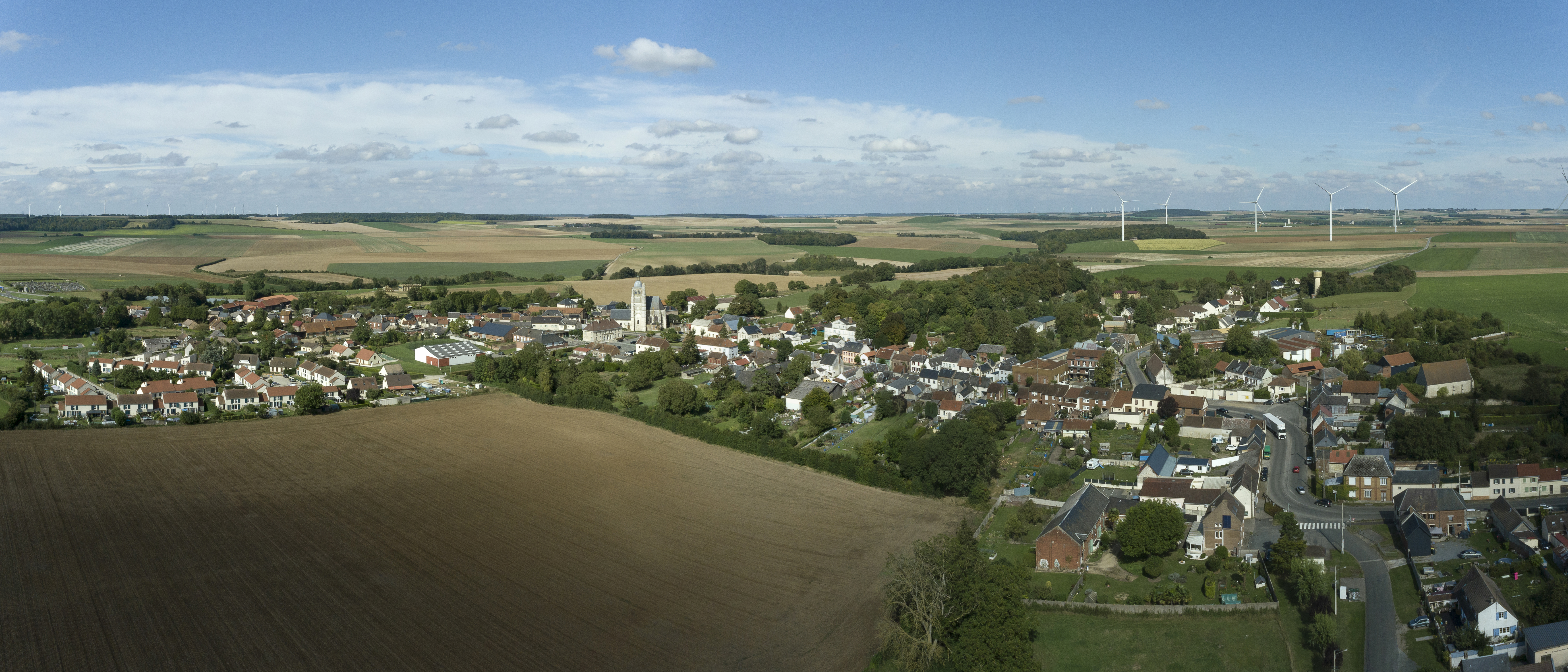 Le village d'Esquennoy