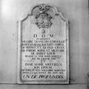 Dalle funéraire de François Corneille Bart et de Marie Viguereux