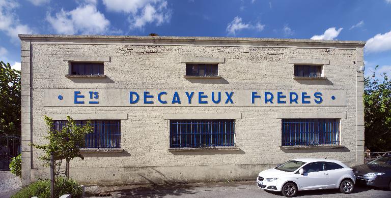Usine de cartouches Jouvet puis Usine de serrurerie Decayeux A. fils, Decayeux frères, Etablisements Decayeux frères
