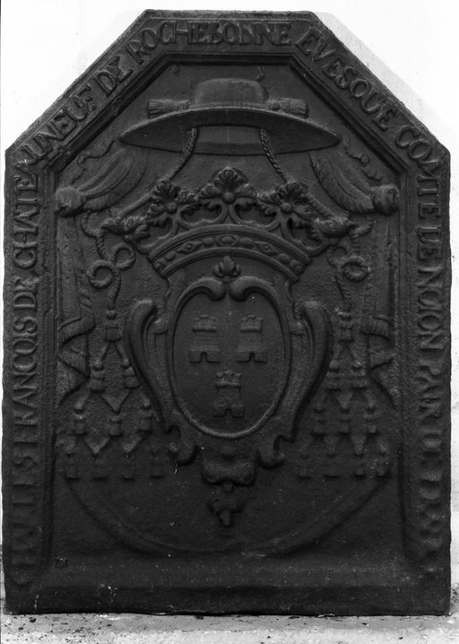 Plaque de cheminée