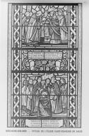Ensemble de deux verrières (verrières figurées, légendaires, historiées) : La relique du Saint Sang (détruites)
