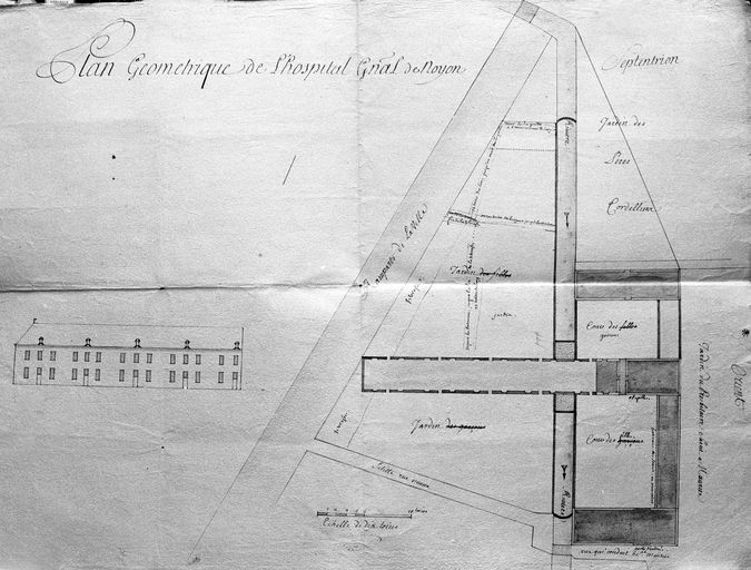 Ancien hôpital général de Noyon (détruit)