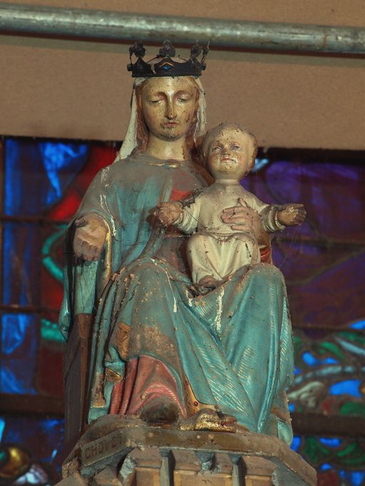 Statuette : Vierge à l'Enfant