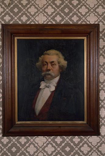 Tableau : portrait de Philippe Jeanron
